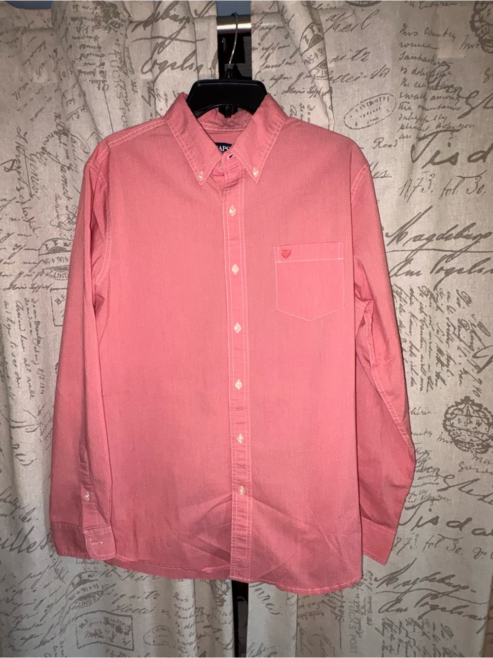 Chaps Coral Button-Down Shirt